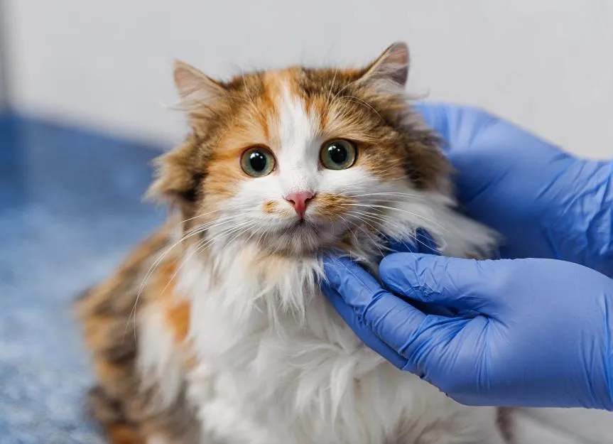 Treatment of vomiting in cats